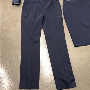 Navy Blue Ann Taylor Suit Pants